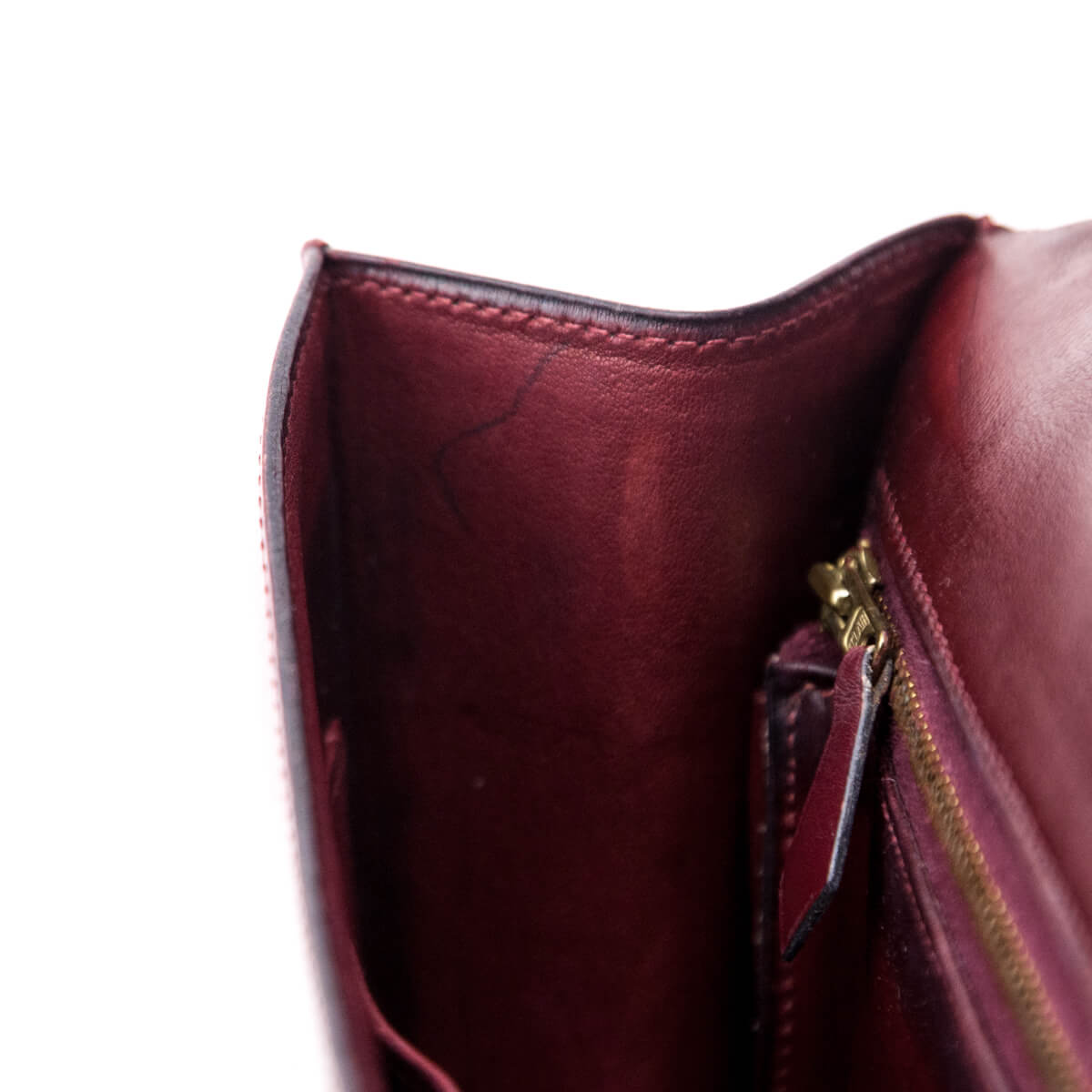Rouge H Box Calf Vintage Constance 23 — Kovancy