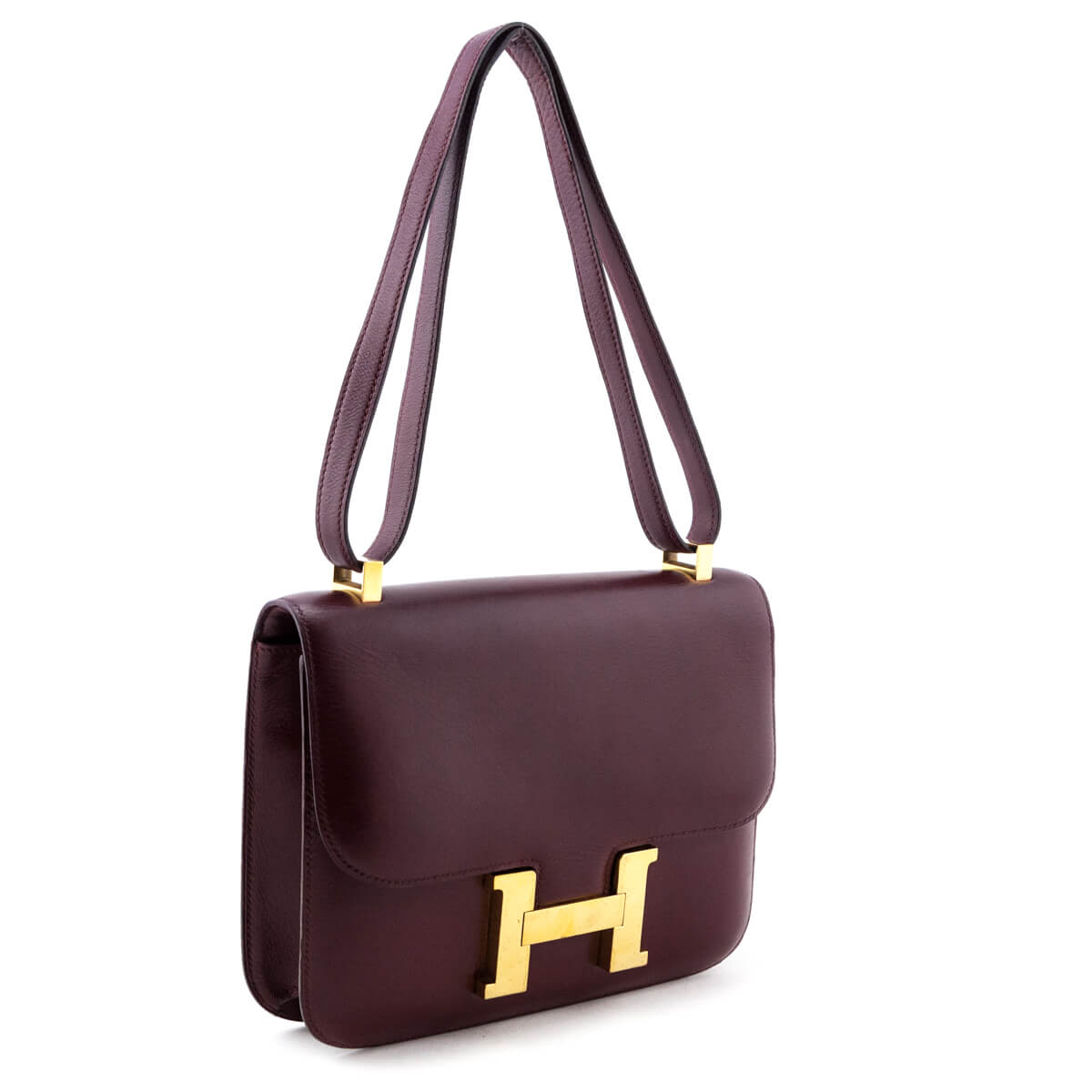 Rouge H Box Calf Vintage Constance 23 — Kovancy