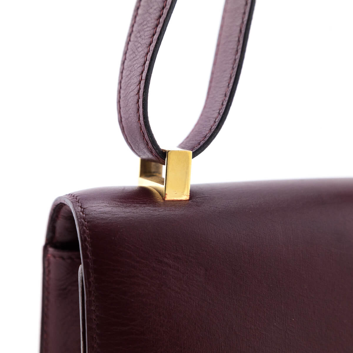 Rouge H Box Calf Vintage Constance 23 — Kovancy