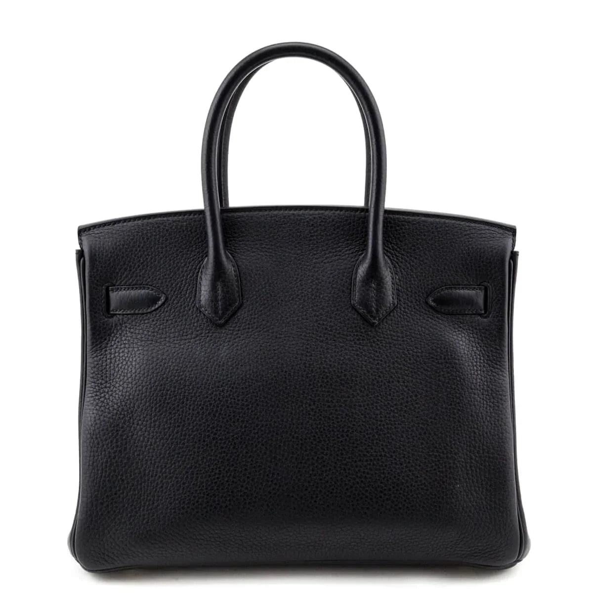 Hermes Black Clemence Birkin 30