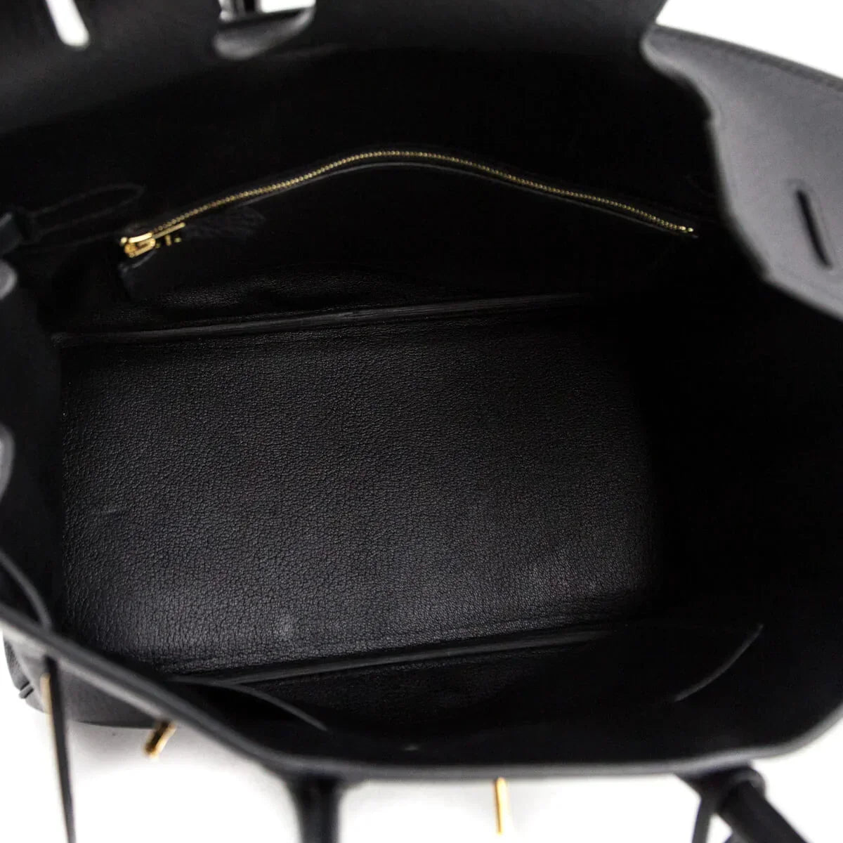 Hermes Black Clemence Birkin 30