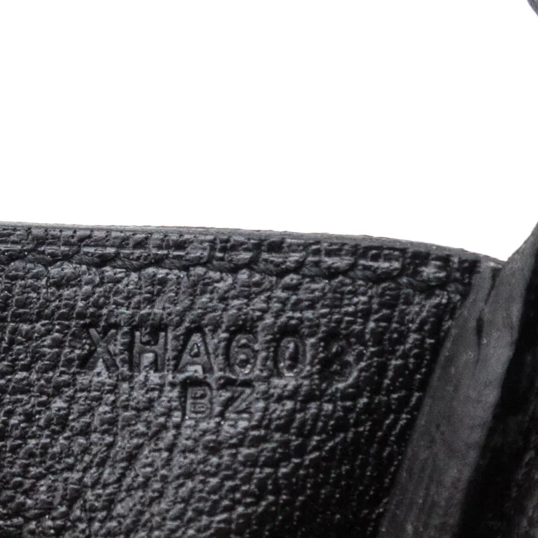 Hermes Black Clemence Birkin 30