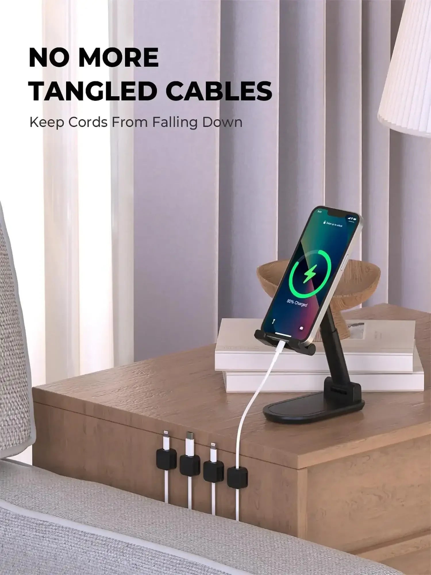 Kovancy Nexus Magnetic Cable Anchors — Adjustable Cord Management System - Kovancy