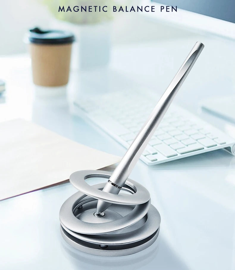 Kovancy Gravitas Levitating Pen — Kinetic Silver Edition - Kovancy