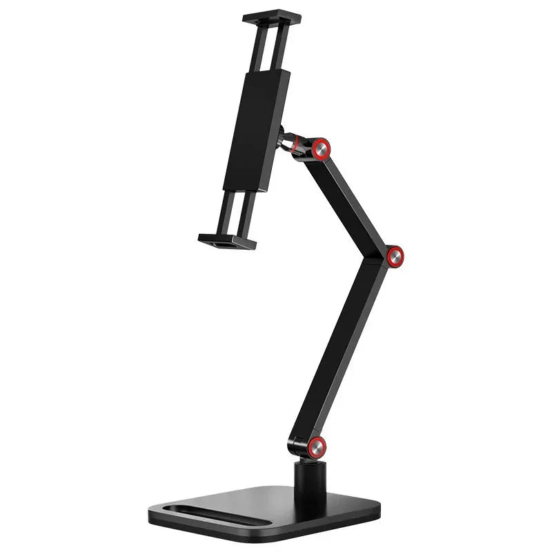 Kovancy Axis Low-Profile Desktop Mount — 360° Rotating Vesa-Free Tablet Station - Kovancy