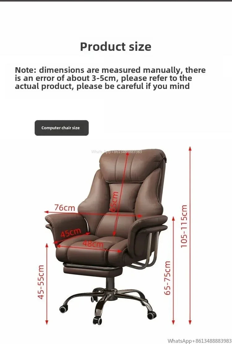 Kovancy Imperium Boss Chair — Executive Hybrid Gaming & Office Throne - Kovancy