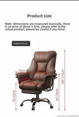 Kovancy Imperium Boss Chair — Executive Hybrid Gaming & Office Throne - Kovancy