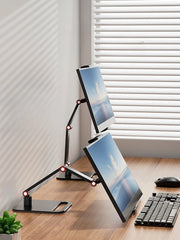 Kovancy Vertex Universal Monitor Mount — 17" Expandable Vertical Display Base - Kovancy