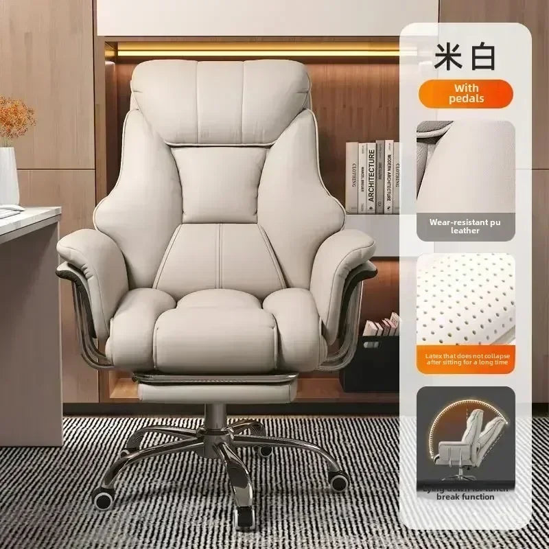 Kovancy Imperium Boss Chair — Executive Hybrid Gaming & Office Throne - Kovancy