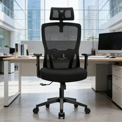 Kovancy Durrafy Architect — Full-Mesh Ergonomic Office Chair with 3D Headrest - Kovancy