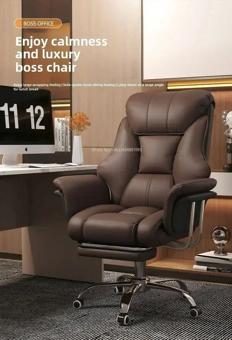 Kovancy Imperium Boss Chair — Executive Hybrid Gaming & Office Throne - Kovancy