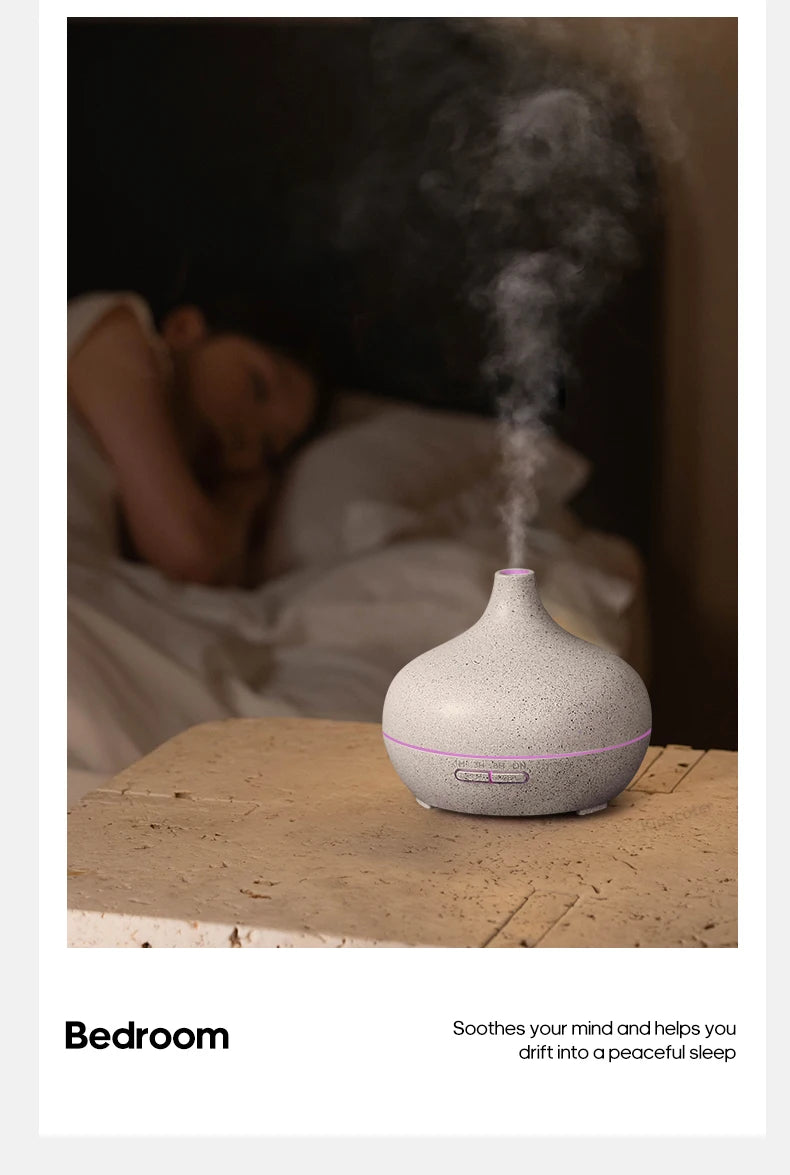 Kovancy Essence Atmos — Wood Grain Aromatherapy Diffuser & Ultrasonic Humidifier - Kovancy