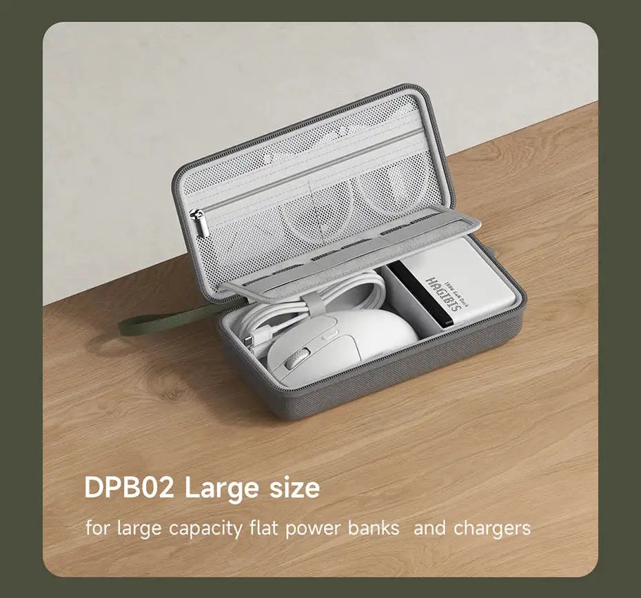 Kovancy Nomad Tech Vault — Carbon-Shield Travel Organizer & Cable Management Case - Kovancy