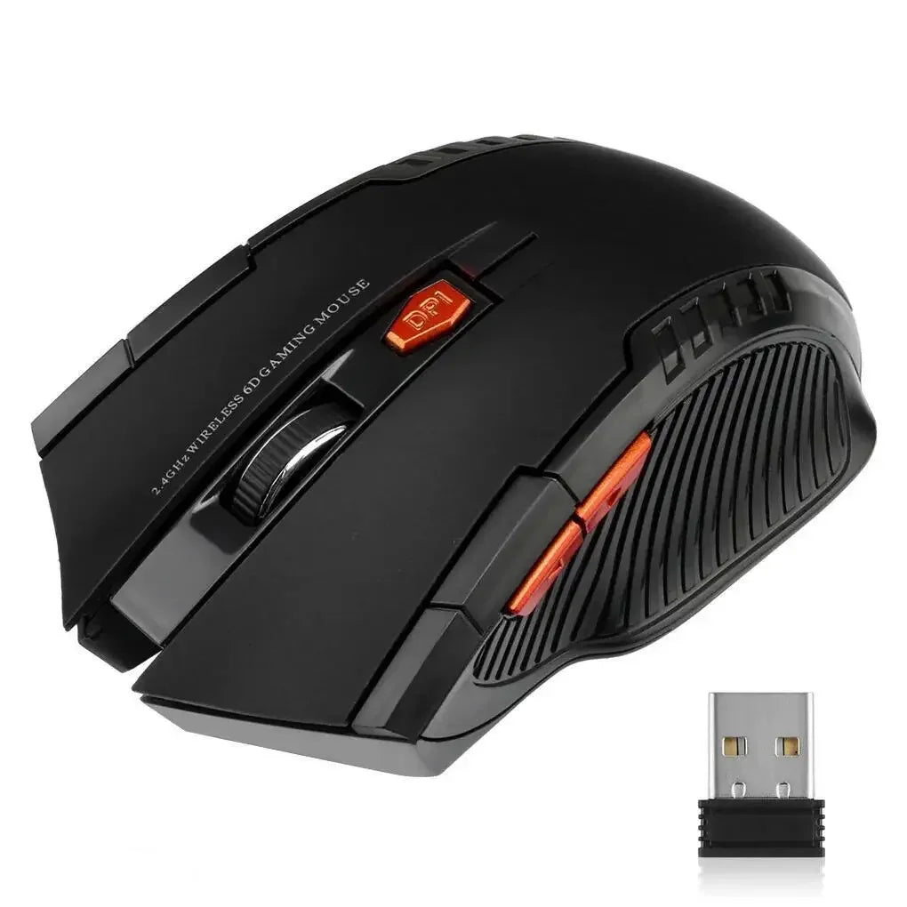 Kovancy Stealth Wireless Mouse — Minimalist 1600 DPI Optical Sensor - Kovancy