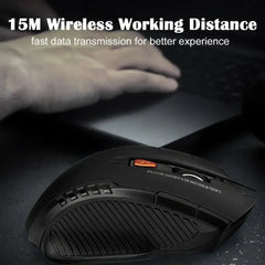 Kovancy Stealth Wireless Mouse — Minimalist 1600 DPI Optical Sensor - Kovancy