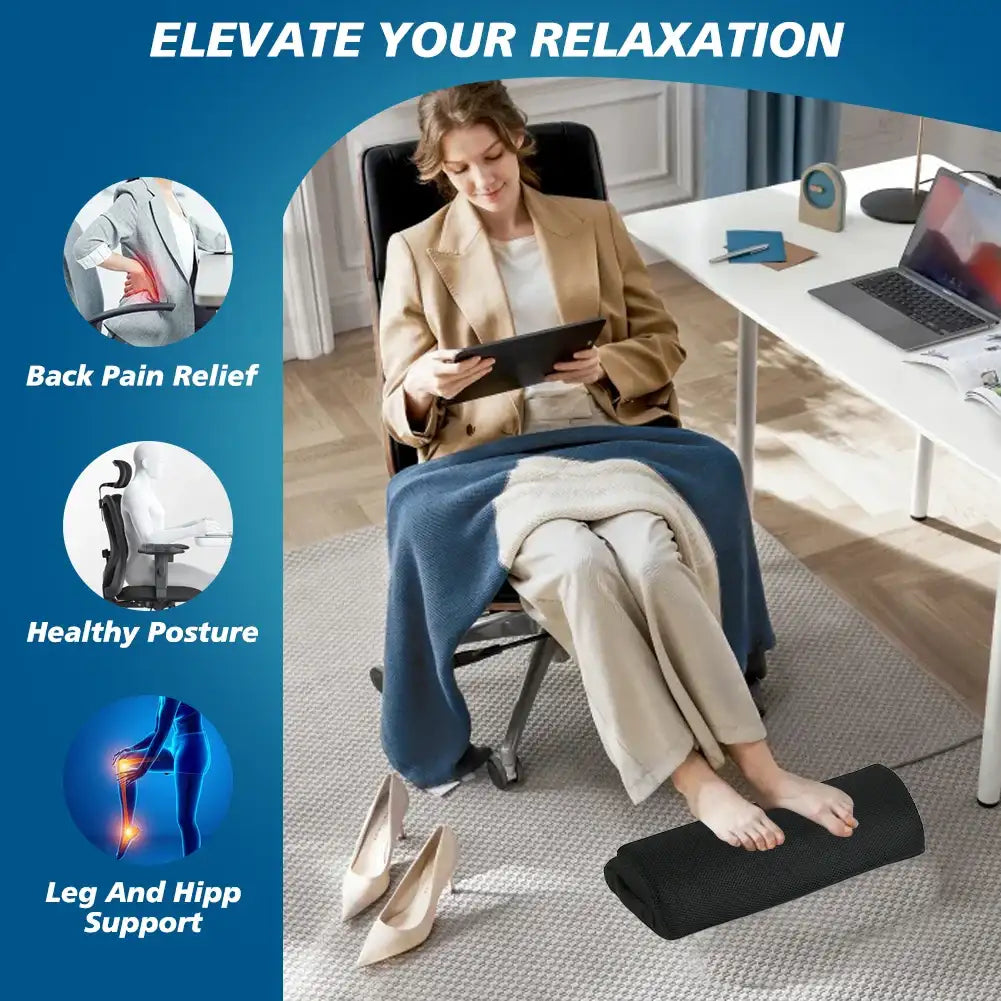 Kovancy CloudStep Elite — Grand Elevation Footrest & Orthopaedic Leg Pillow - Kovancy