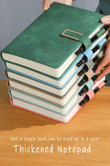 Kovancy Artisan A5 Leather Notebook — Refillable Soft Cover Journal - Kovancy