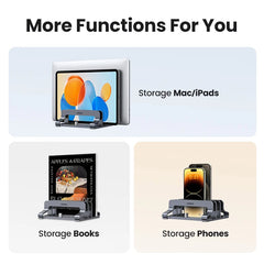 Kovancy Nexus Vertical Stand — Triple-Slot Aluminum Docking Station - Kovancy