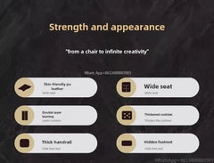 Kovancy Imperium Boss Chair — Executive Hybrid Gaming & Office Throne - Kovancy