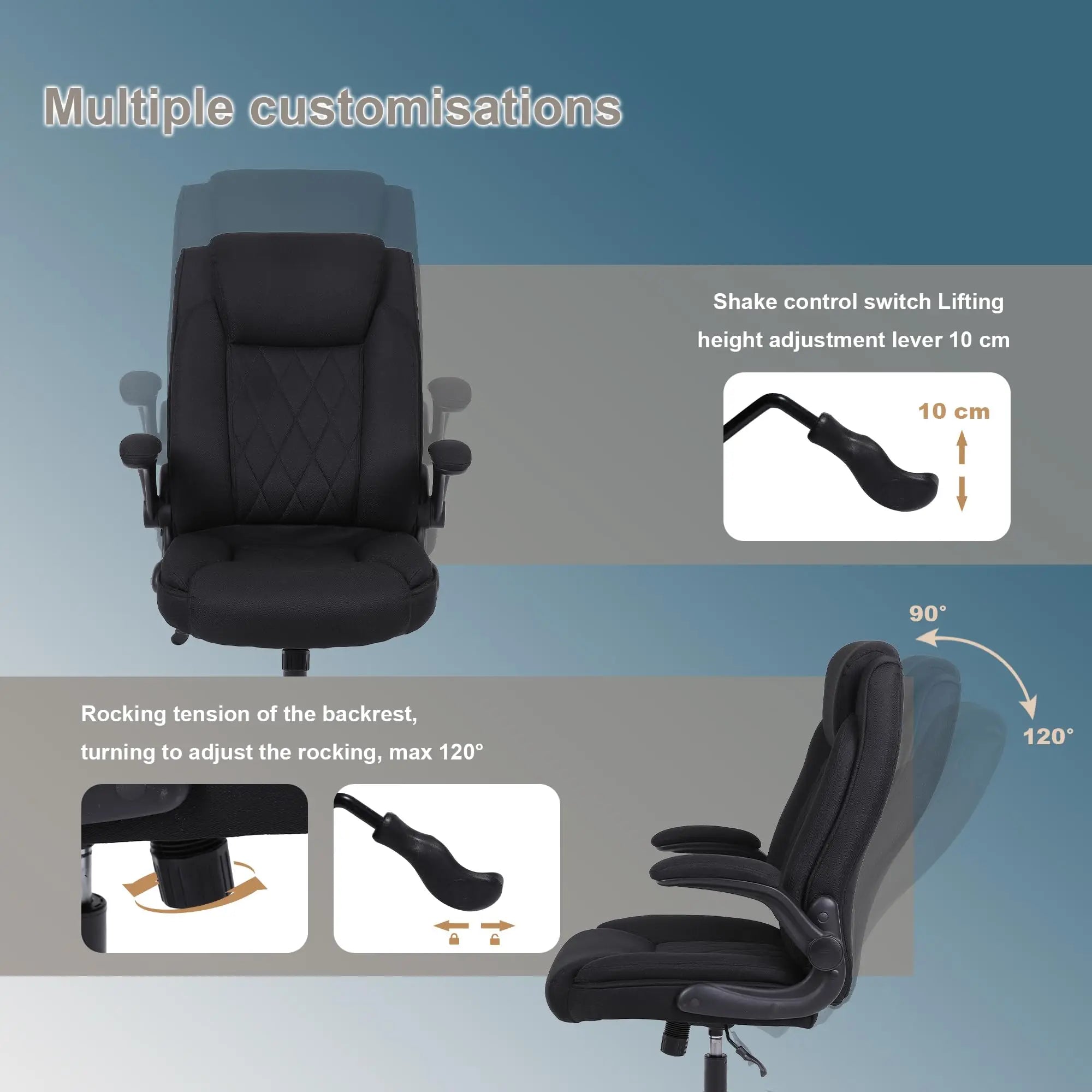 Kovancy Titan Throne — Executive Ergonomic Command Chair with High-Back Alignment - Kovancy