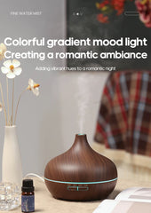 Kovancy Essence Atmos — Wood Grain Aromatherapy Diffuser & Ultrasonic Humidifier - Kovancy