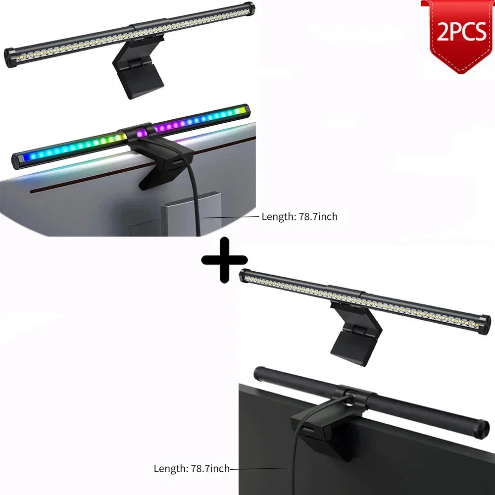 Kovancy Zenith Monitor Light Bar — Precision Eye-Care & RGB Ambience - Kovancy