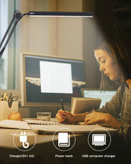 Kovancy Lumina Arch — Professional Swing Arm Desk Lamp (10W Eye-Caring LED) - Kovancy