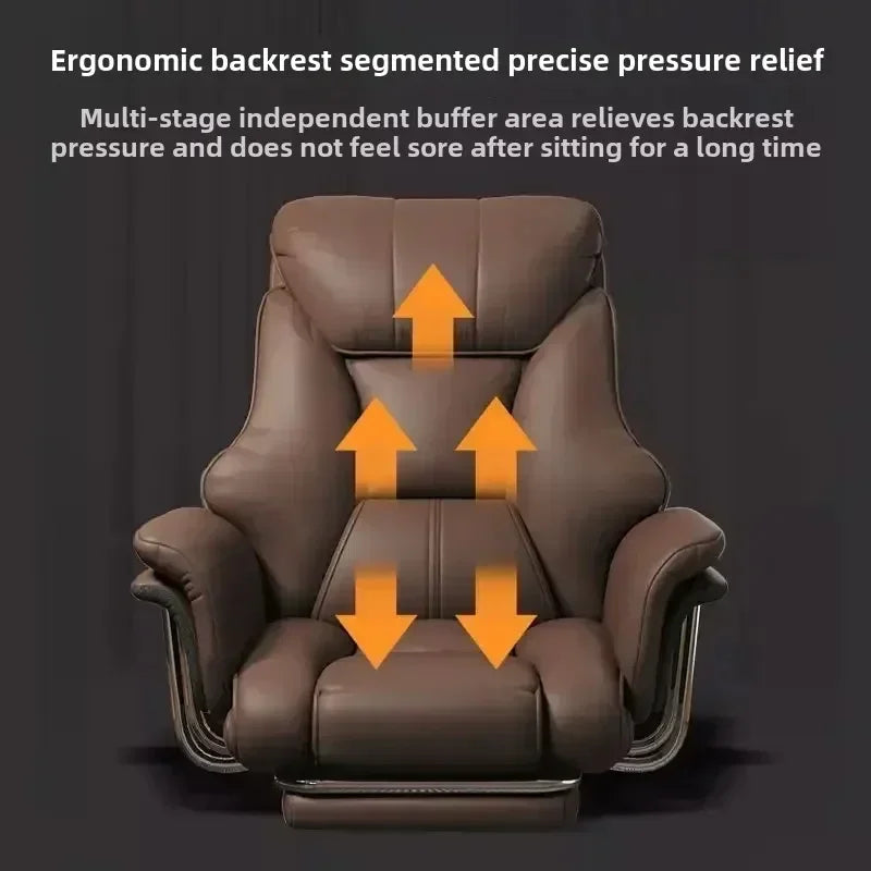 Kovancy Imperium Boss Chair — Executive Hybrid Gaming & Office Throne - Kovancy
