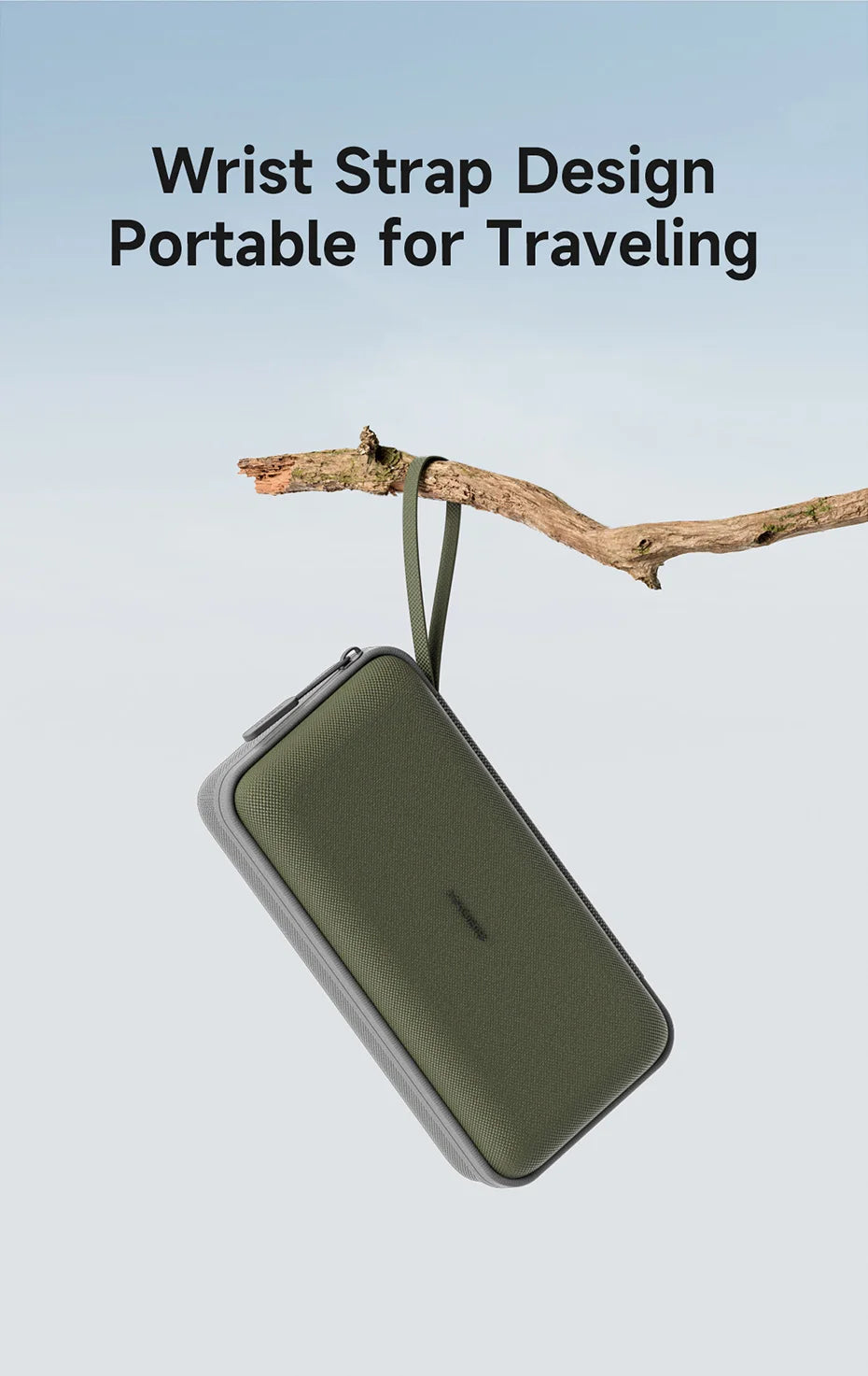 Kovancy Nomad Tech Vault — Carbon-Shield Travel Organizer & Cable Management Case - Kovancy