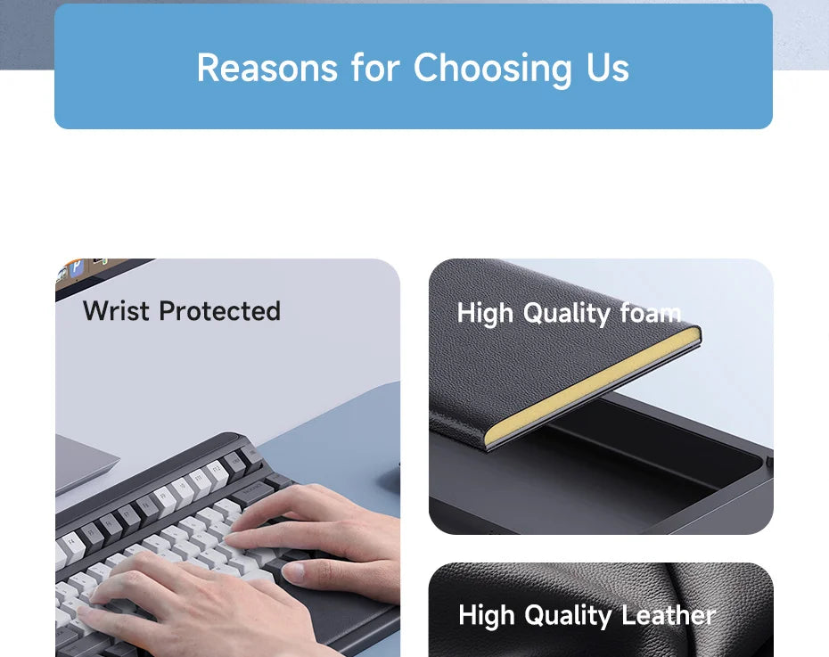 Kovancy CloudType Console — Ergonomic Memory Foam & Hidden Storage Edition - Kovancy