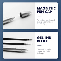 Kovancy Gravitas Levitating Pen — Kinetic Silver Edition - Kovancy