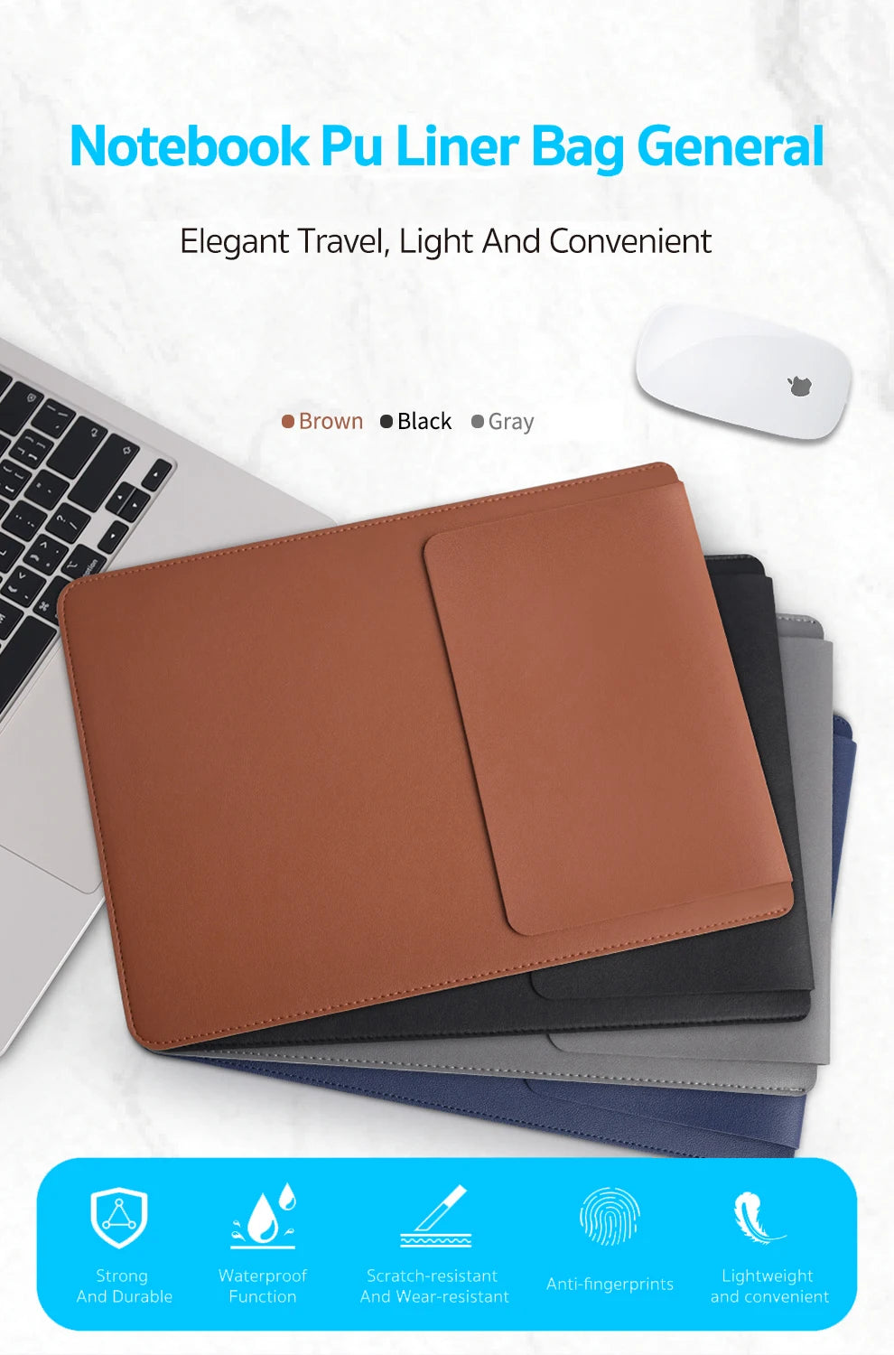 Kovancy Aegis Sleeve — Professional Laptop Shield (MacBook & Universal Edition) - Kovancy