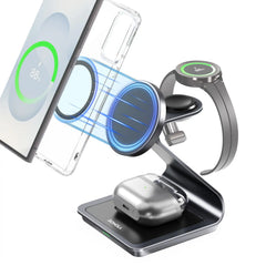 Kovancy Nexus 3-in-1 Magnetic Station — 25W Fast Charging Samsung Edition - Kovancy