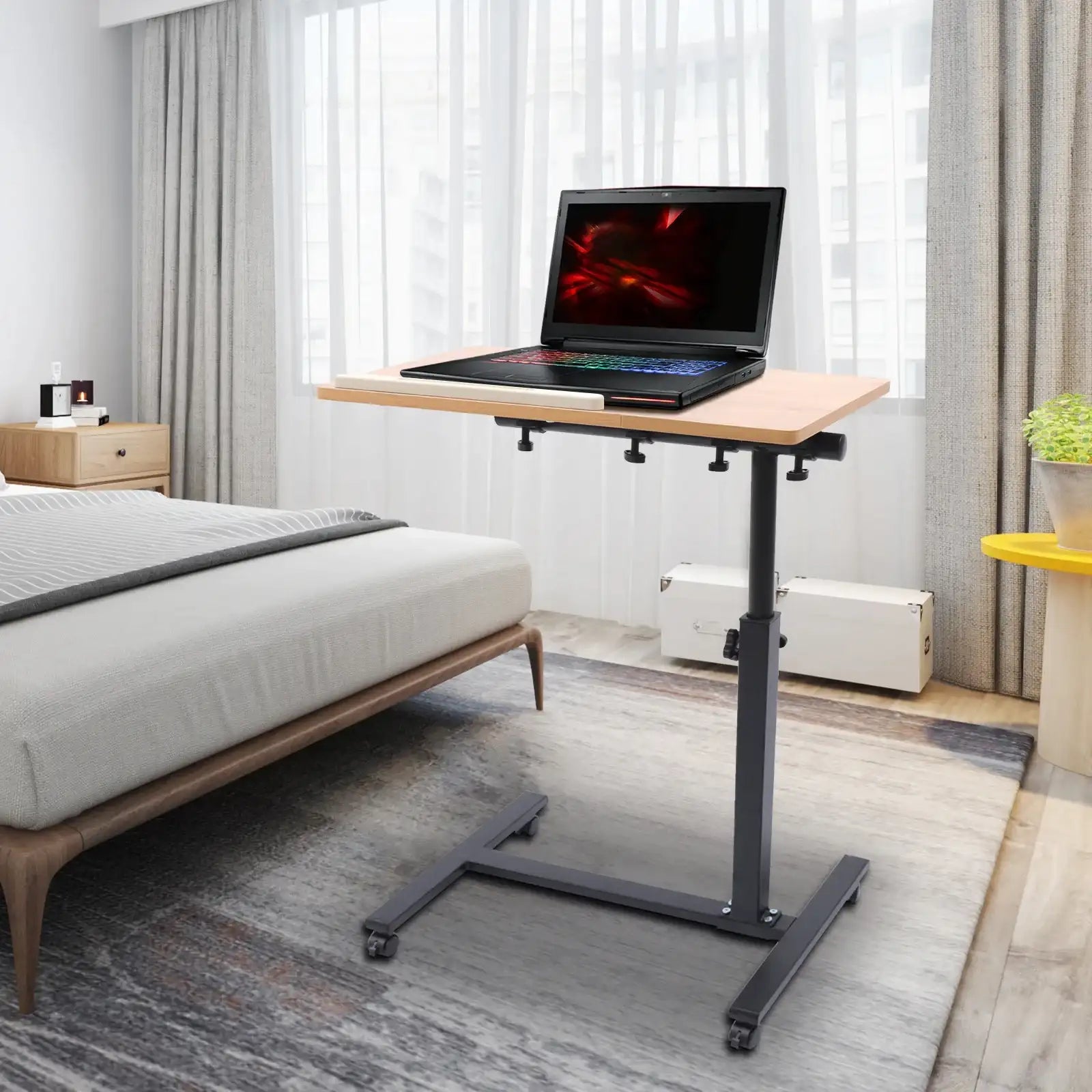 Kovancy Kinetic Workstation — 360° Rotating Mobile Standing Desk & Adaptive Study Table - Kovancy