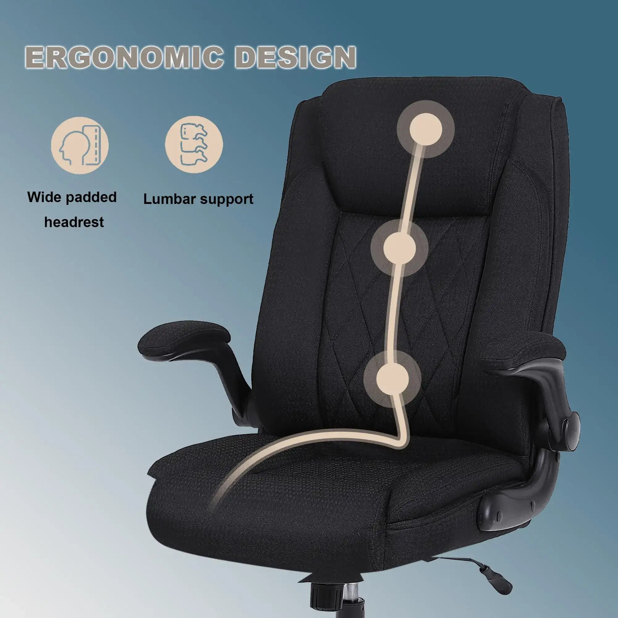 Kovancy Titan Throne — Executive Ergonomic Command Chair with High-Back Alignment - Kovancy