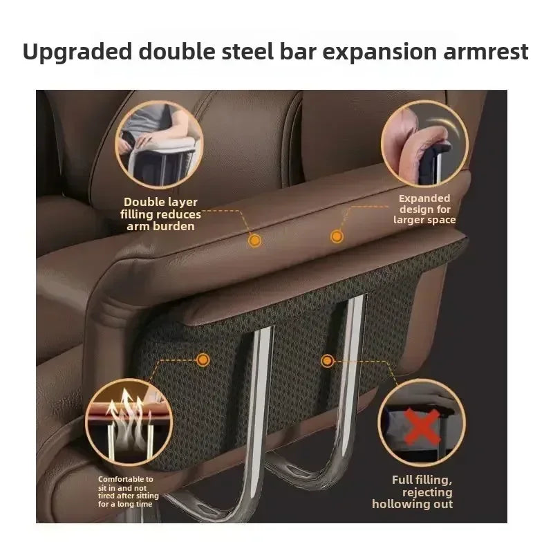 Kovancy Imperium Boss Chair — Executive Hybrid Gaming & Office Throne - Kovancy