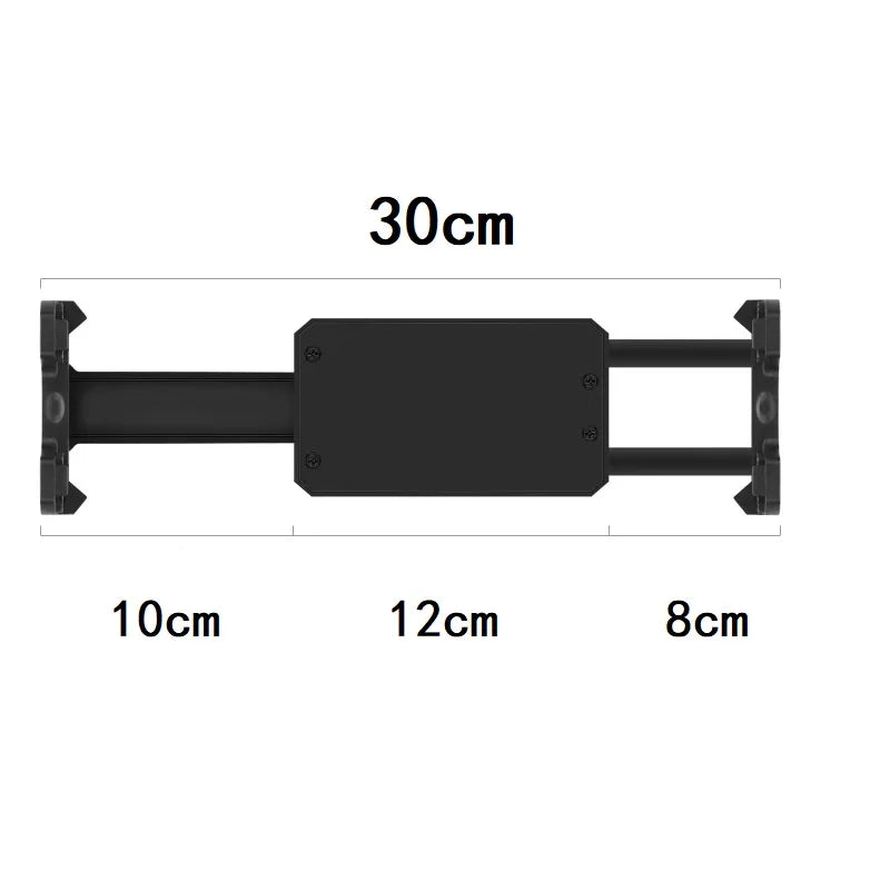 Kovancy Vertex Universal Monitor Mount — 17" Expandable Vertical Display Base - Kovancy