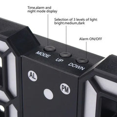 Kovancy Horizon 3D Digital Timepiece — Minimalist LED Glow & Smart Night Mode - Kovancy