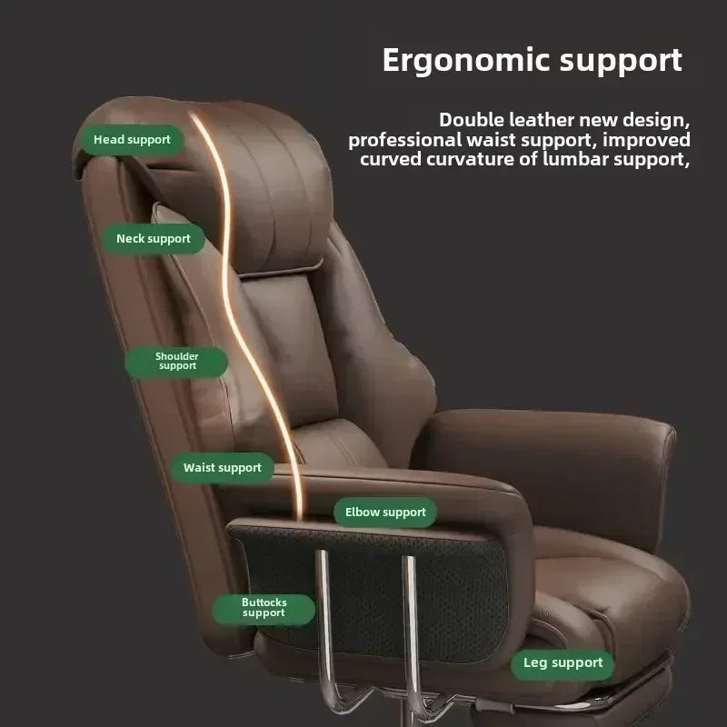 Kovancy Imperium Boss Chair — Executive Hybrid Gaming & Office Throne - Kovancy