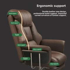 Kovancy Imperium Boss Chair — Executive Hybrid Gaming & Office Throne - Kovancy