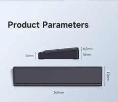 Kovancy CloudType Console — Ergonomic Memory Foam & Hidden Storage Edition - Kovancy