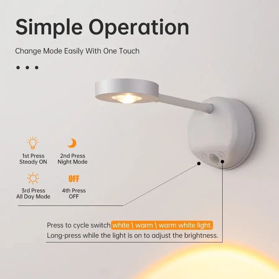 Kovancy Lumina Path — Wireless Motion Sensor LED | Magnetic Night Light - Kovancy