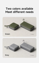 Kovancy Nomad Tech Vault — Carbon-Shield Travel Organizer & Cable Management Case - Kovancy