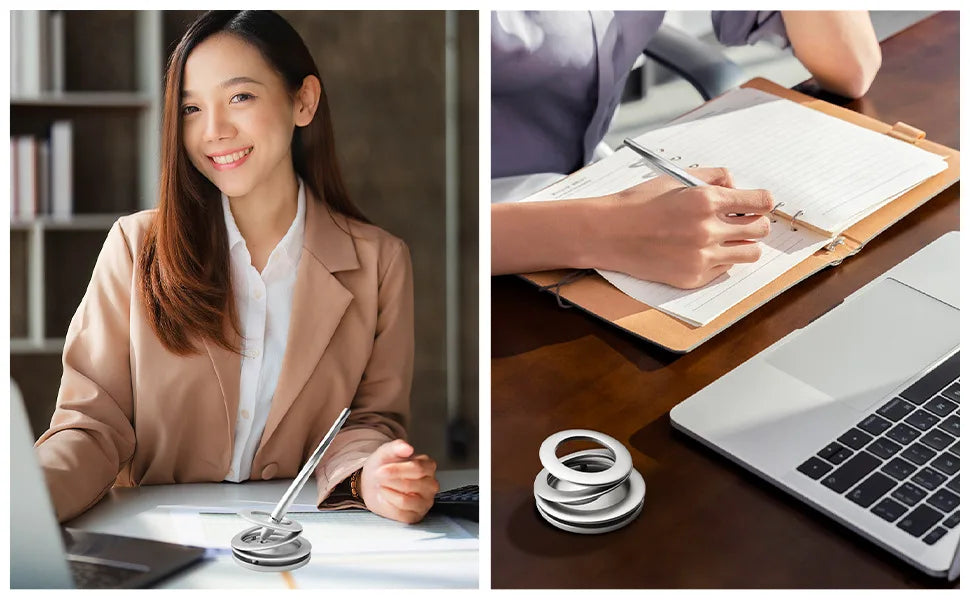 Kovancy Gravitas Levitating Pen — Kinetic Silver Edition - Kovancy