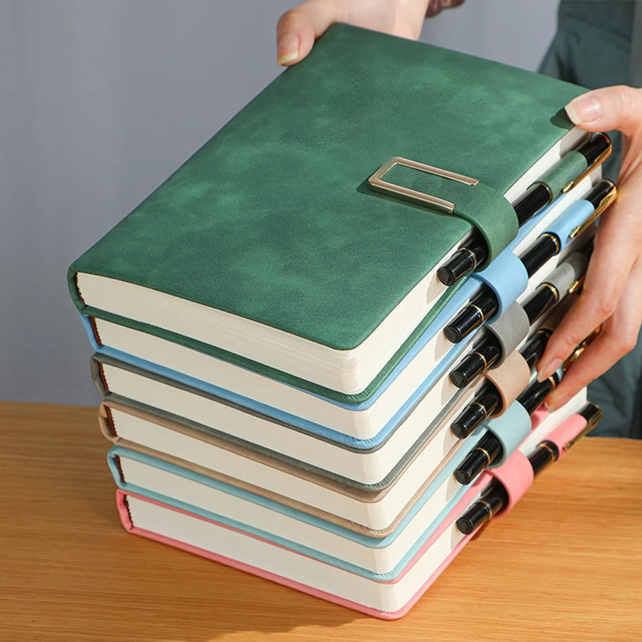 Kovancy Artisan A5 Leather Notebook — Refillable Soft Cover Journal - Kovancy