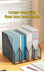 Kovancy Architect File Rack — Minimalist Steel Desktop Organizer - Kovancy