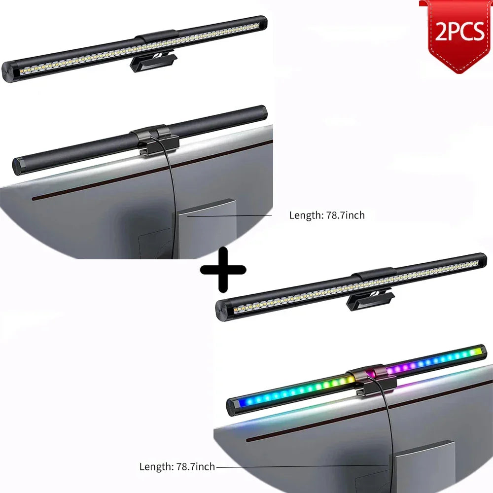 Kovancy Zenith Monitor Light Bar — Precision Eye-Care & RGB Ambience - Kovancy