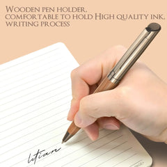 Kovancy Heritage Ballpoint Pen — Walnut & Gunmetal Edition - Kovancy