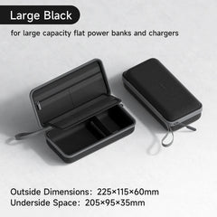 Kovancy Nomad Tech Vault — Carbon-Shield Travel Organizer & Cable Management Case - Kovancy