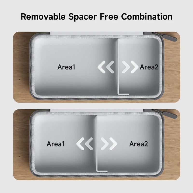 Kovancy Nomad Tech Vault — Carbon-Shield Travel Organizer & Cable Management Case - Kovancy